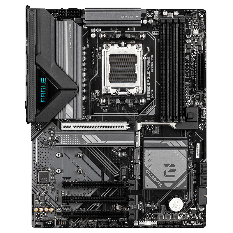 GIGABYTE B650E EAGLE WIFI6E AMD B650 Sokkel AM5 ATX - Billede 2